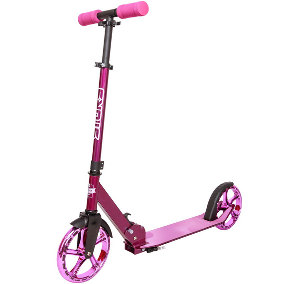 Scuter de transport cu roți mari Story Urban GO! Violet