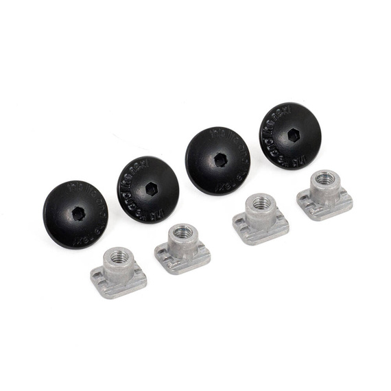 Echo Cuff Bolt Set negru