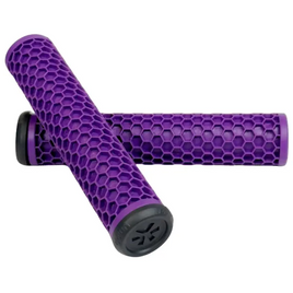 Union Honeycomb Soft Grips Performance Scooter Grips Purple 155 mm
