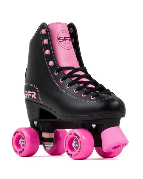 Patine SFR Figure Quad Negru și roz