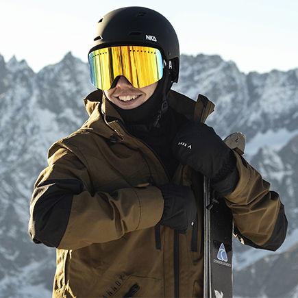 Cască de schi și snowboard NKX Nomad Snow Helmet Negru