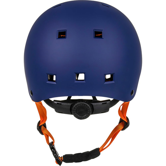 NKX Brain Saver cască de skateboard albastru marin și portocaliu
