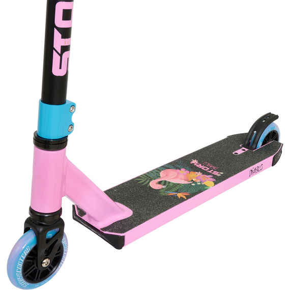 Story Diablo Performance Scooter Albastru Roz High. 78 cm