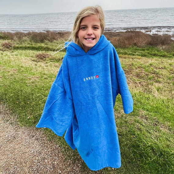 Annox Deluxe Kids Poncho Albastru