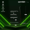 NKD Pro Trampoline performanță Scooter negru wys. 85 cm