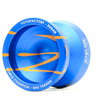 Yoyo pentru avansați YoYoFactory SUGAR Blue-Gold