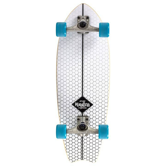 Mindless Surf Skate Fish Tail Alb 29.5" bord
