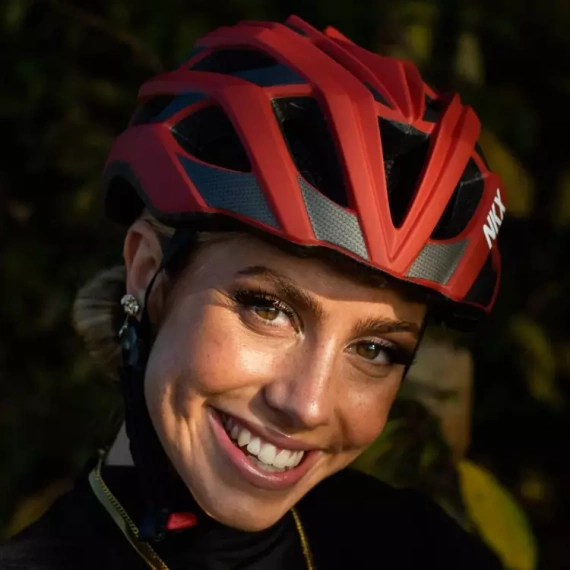 NKX Racer Pro Bike Helmet Negru