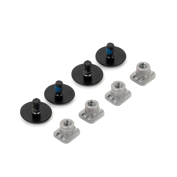 Echo Cuff Bolt Set negru