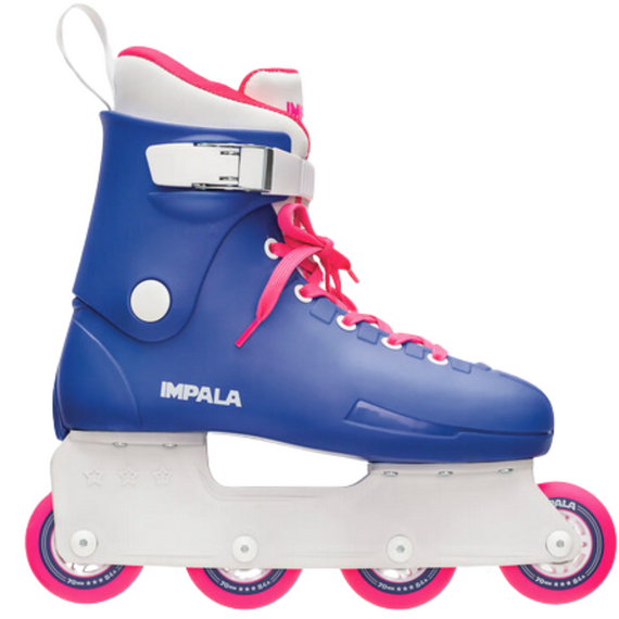 Impala Lightspeed Inline Skate albastru-roz Patine cu rotile de agrement