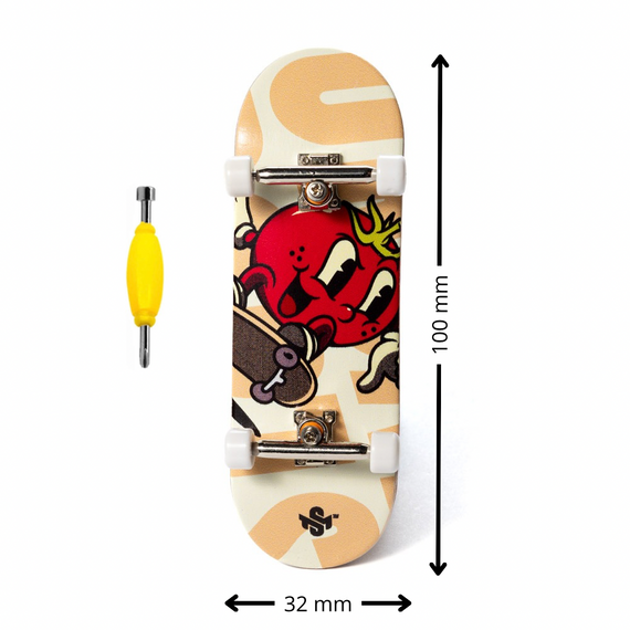 Fingerboard Set-Up complet Urban Sports Skating Tomato 32 mm