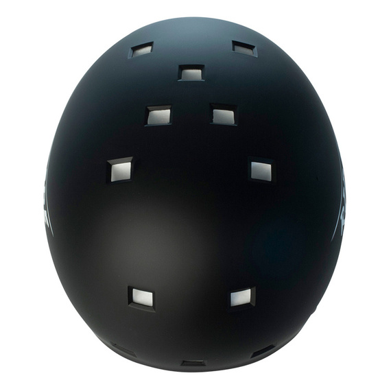 NKX Brain Saver Skateboard Helmet Black Ride Hard