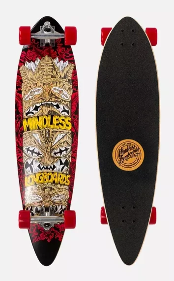 Longboard Mindless Tribal Rogue IV Roșu 96cm