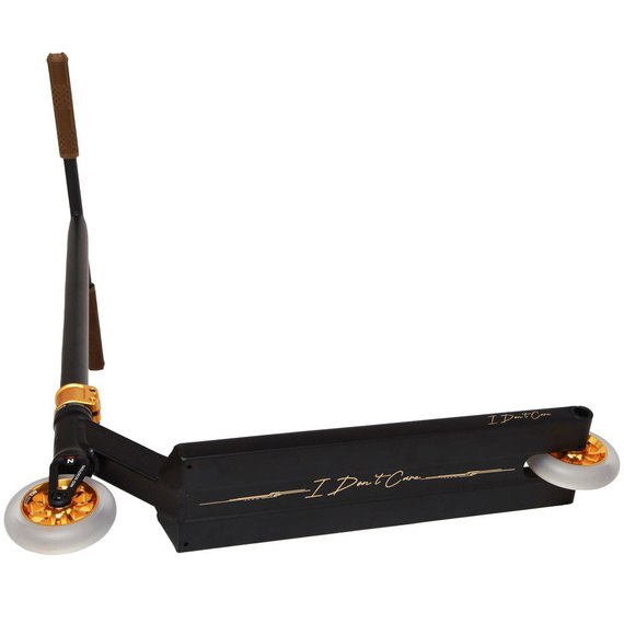 NKD IDC Stunt Scooter negru și auriu wys. 90 cm