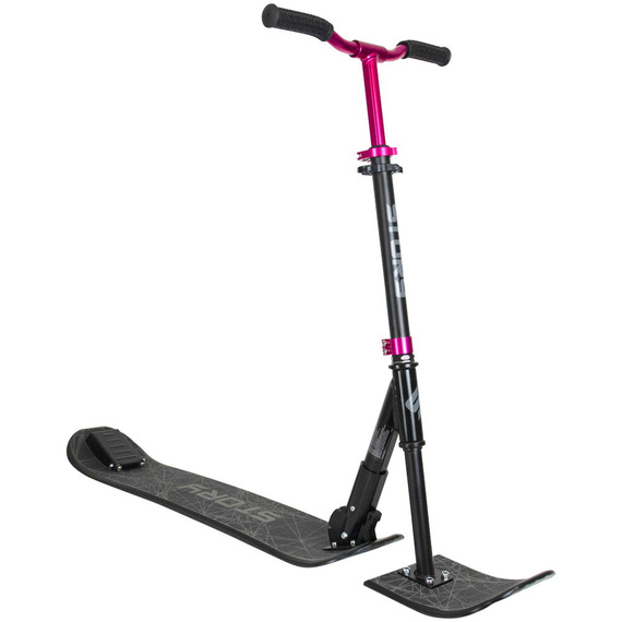 Story Deluxe Snow Scooter alb-roz 83-94 cm