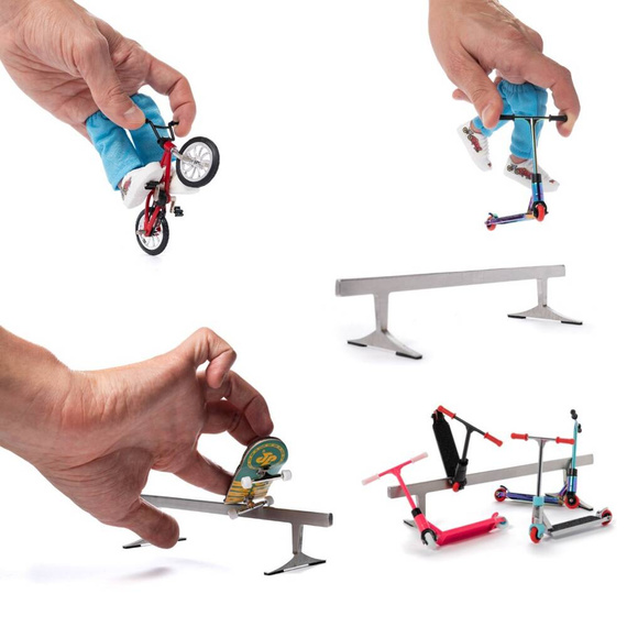 Set de jucării Finger: Fingerboard, Finger Scoot, Finger BMX