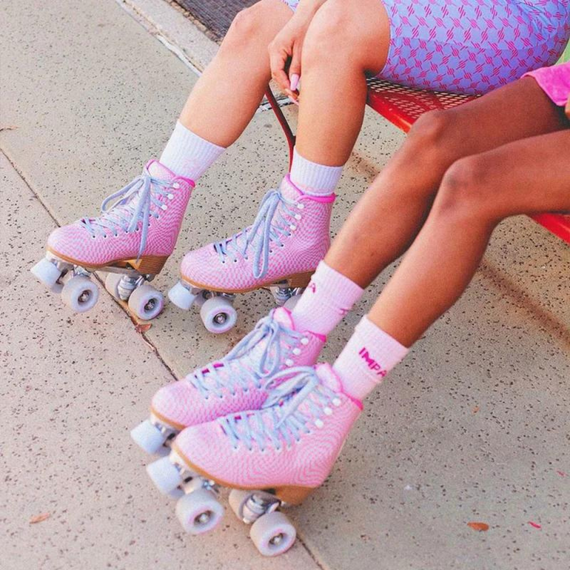 Impala Quad Skate Wavy Check
