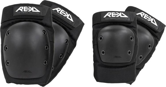 REKD Ramp Set de protecții pentru tampoane duble Negru
