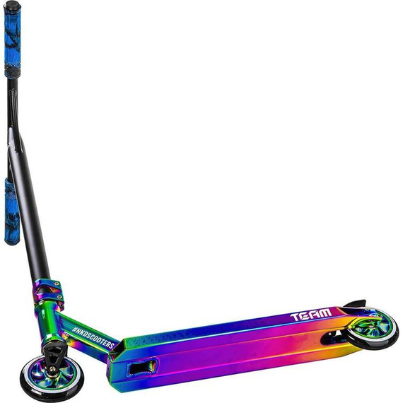 NKD Team Rainbow Performance Scooter Aluminiu ușor pentru copii Rainbow wys. 81 cm 