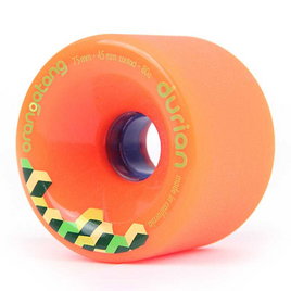 Orangatang Durian Longboard Roți Orange 75mm 80A