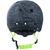 NKX Brain Saver BCG Cască de skateboarding negru și verde