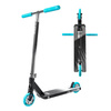 Trotinetă de Freestyle CORE CD1 Complete Stunt Scooter Chrome cu Albastru-Deschis înălț. 81 cm