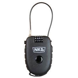 Cheie de blocare de securitate pentru scuter skateboard longboard NKD SportsLock Pro negru 75 cm