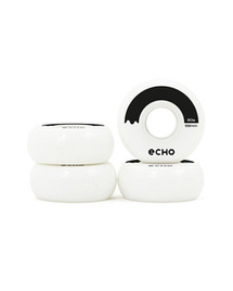 Echo Classics Aggressive Rollerblade Wheels alb-negru 58mm 90A