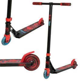 NKD Ripper Stunt Scooter negru și roșu wys. 78,2 cm