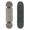 GLOBE G0 Checked Out Skateboard - Negru/Off-White 8.0"