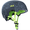 NKX Brain Saver BCG Cască de skateboarding negru și verde L