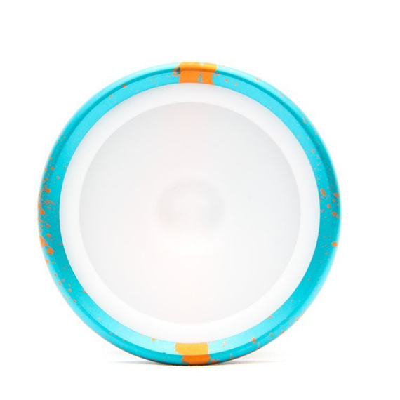 Metal Yoyo CzechPoint Pivot - Aqua Orange Alb