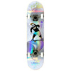 Skateboard Enuff Skully Hologramă Mini Complet Alb 7.25"