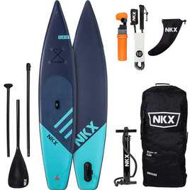 SUP placă gonflabilă de turism NKX Flash Glacier Navy 12'6
