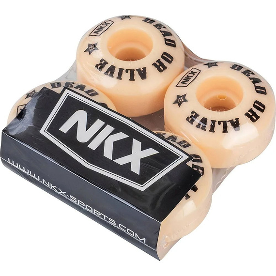 NKX Candy Series Dead or Alive Cream 53mm 99A roți de skateboard