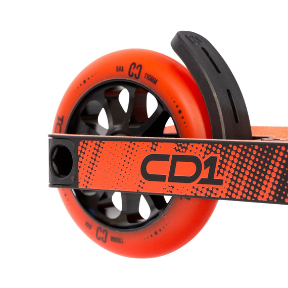 Trotinetă de Freestyle CORE CD1 Complete Stunt Scooter Roșu cu Negru înălț. 81 cm