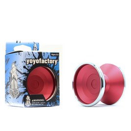 Yoyo metalic pentru avansat YoYoFactory BiMetal Red