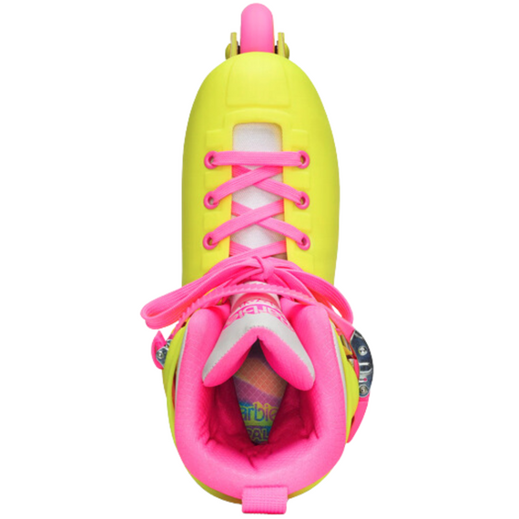 Impala Lightspeed Inline Skate Barbie galben strălucitor Patine cu rotile de agrement