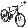 KUbikes super ușor 20L biciclete pentru copii Negru și albastru