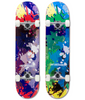 ENUFF SPLAT Skateboard verde și albastru 7.75"