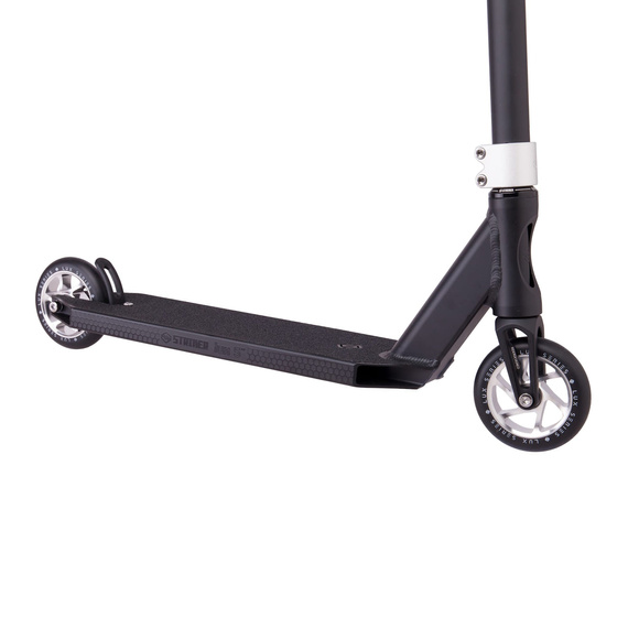 Trotinetă Freestyle Striker Lux 5" Stunt Scooter Negru-Argintiu înălț. 87 cm
