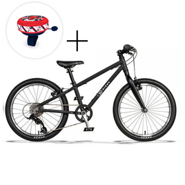 Superlekki rower dla dzieci KUbikes 20s Czarny