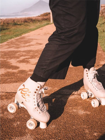 RIO ROLLER ROSE QUAD SKATES Cream patine cu rotile