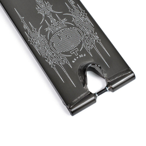 Deck Platformă pentru Trotinetă Tilt Gagliano Pro Scooter Deck Clear Black Negru 564 mm