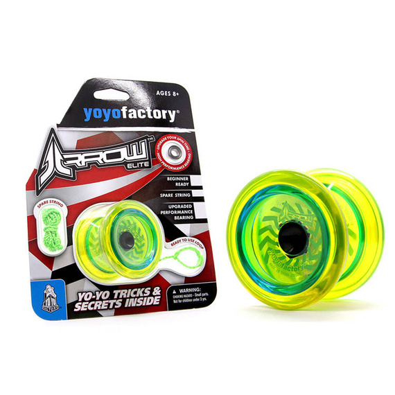 Yoyo pentru începători YoYoFactory Arrow Yellow
