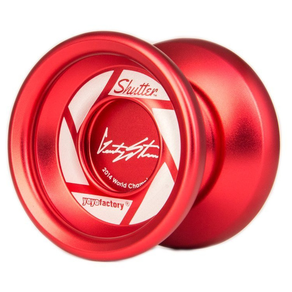 Set Yoyo pentru jucători avansați: Yoyo YoYoFactory Shutter, YoYoFactory Hard Case, Yoyo Strings 10 buc.