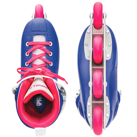 Impala Lightspeed Inline Skate albastru-roz Patine cu rotile de agrement