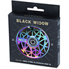 Roată pentru scuter NKD Black Widow Negru-Rainbow 120 mm