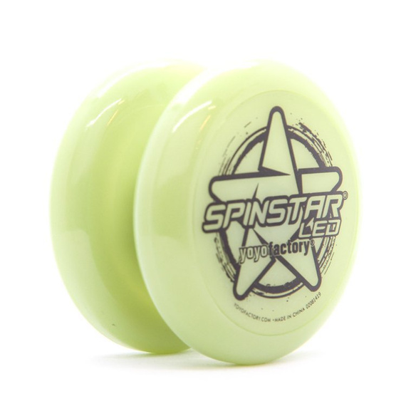 YoYoFactory Spinstar GLOW Fluorescent Light-up Yoyo