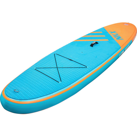 SUP gonflabil bord de turism NKX Windsurf albastru-portocaliu 9'6